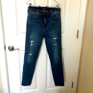 Abercrombie High Rise Skinny Jeans